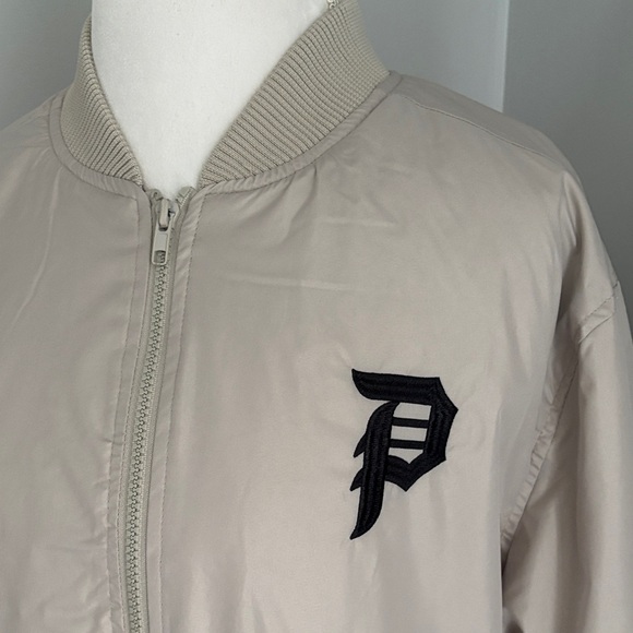 Mens Primitive Skateboarding Full Zip Varsity Bomber Jacket (Size L) - Picture 4 of 13